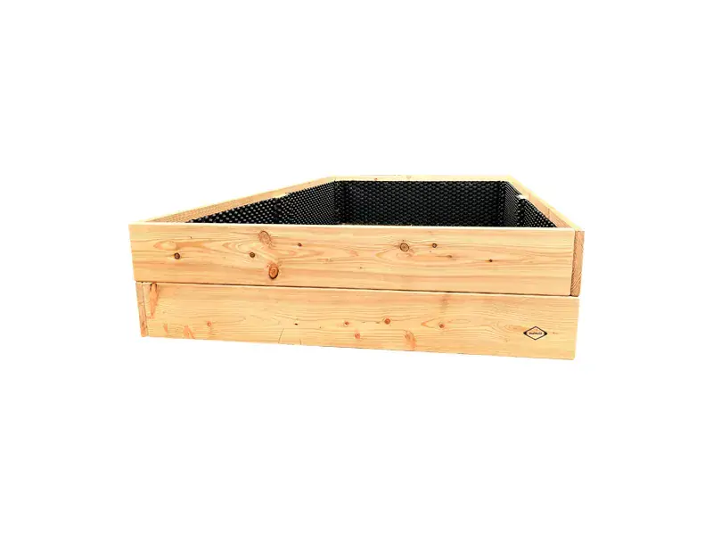 Modřínový záhon výšky 70 cm